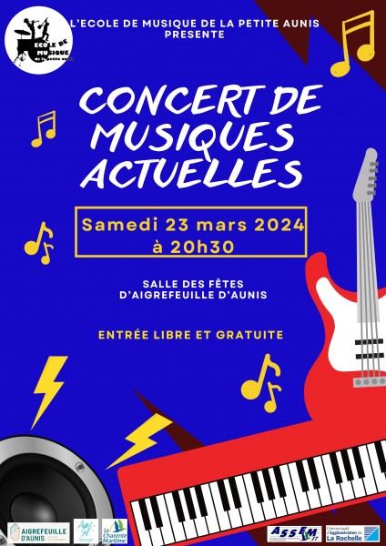 Concert de musiques actuelles