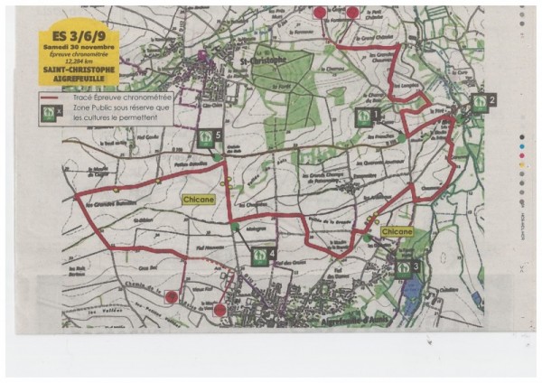 Parcours Rallye 2024