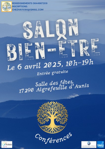 affiche salon bien-être du 06-02-25